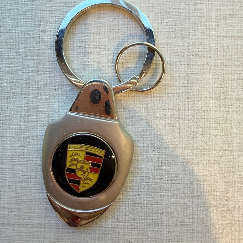 Porsche Keychain with Logo